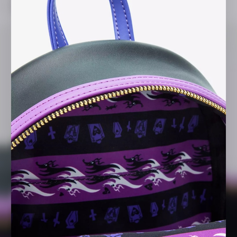 Loungefly Disney The Nightmare Before Christmas Zero Graveyard Mini Backpack - Picture 5 of 9